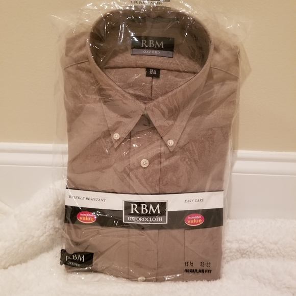 RBM Other - 👔 RBM Oxford Wrinkle Resistant Shirt
